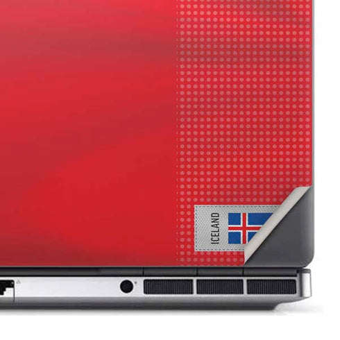 Iceland Soccer Flag Dell Precision Skin